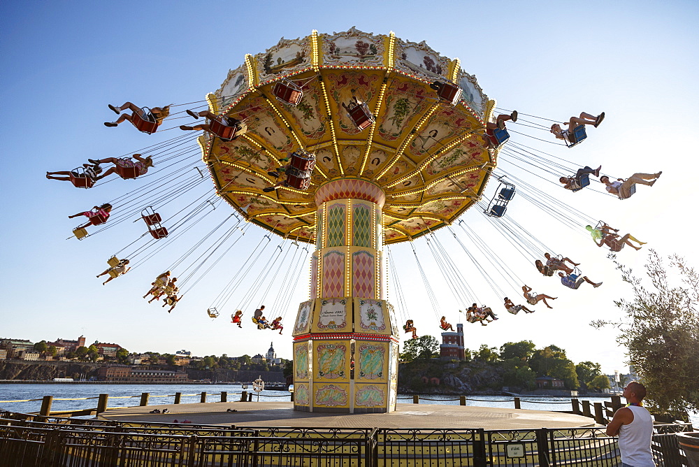 Grona Lund amusement park, Djurgarden, Stockholm, Sweden, Scandinavia, Europe