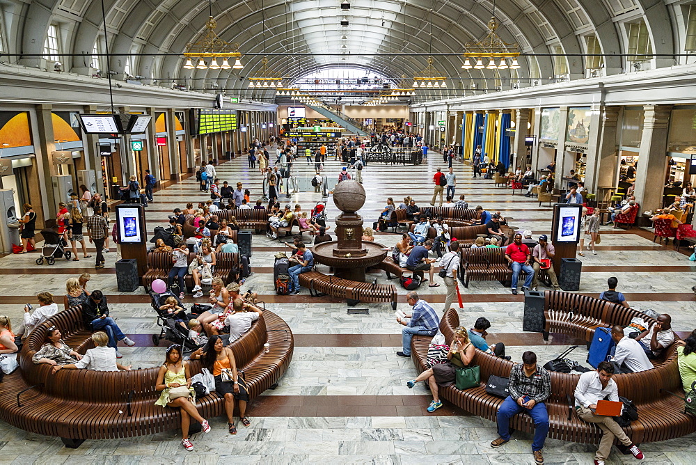 Stockholm Central Station, Stockholm, Sweden, Scandinavia, Europe