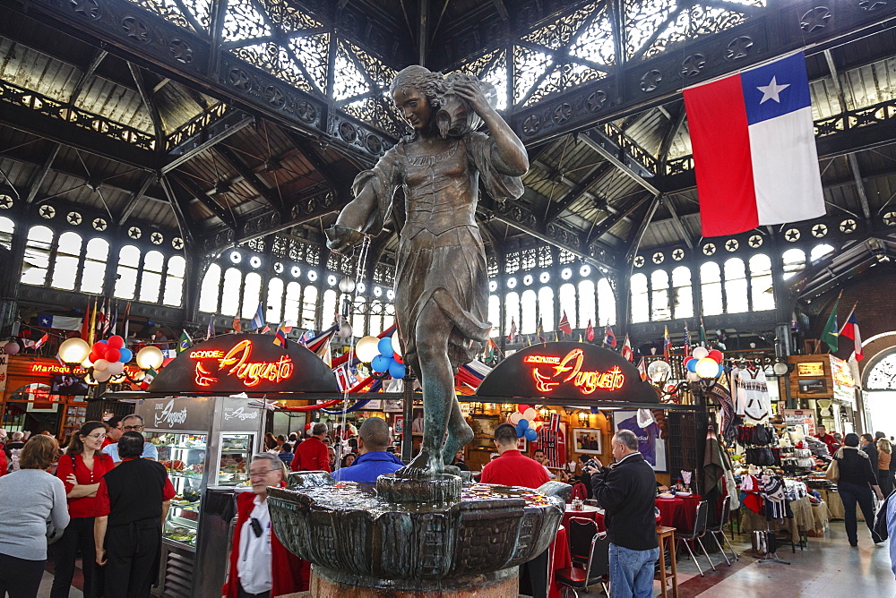 Mercado Central, Santiago, Chile, South America