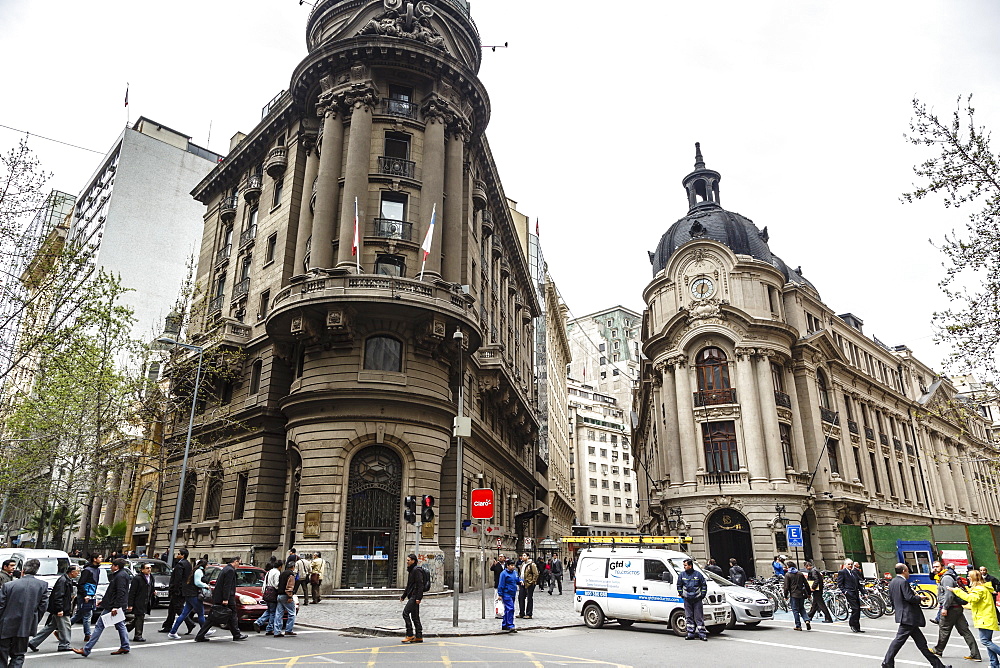 The Stock Exchange building, Santiago, Chile, South America