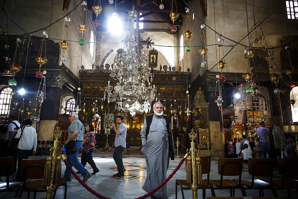 Church of the Nativity, Bethlehem, West Bank, Palestine territories, Israel, Middle East