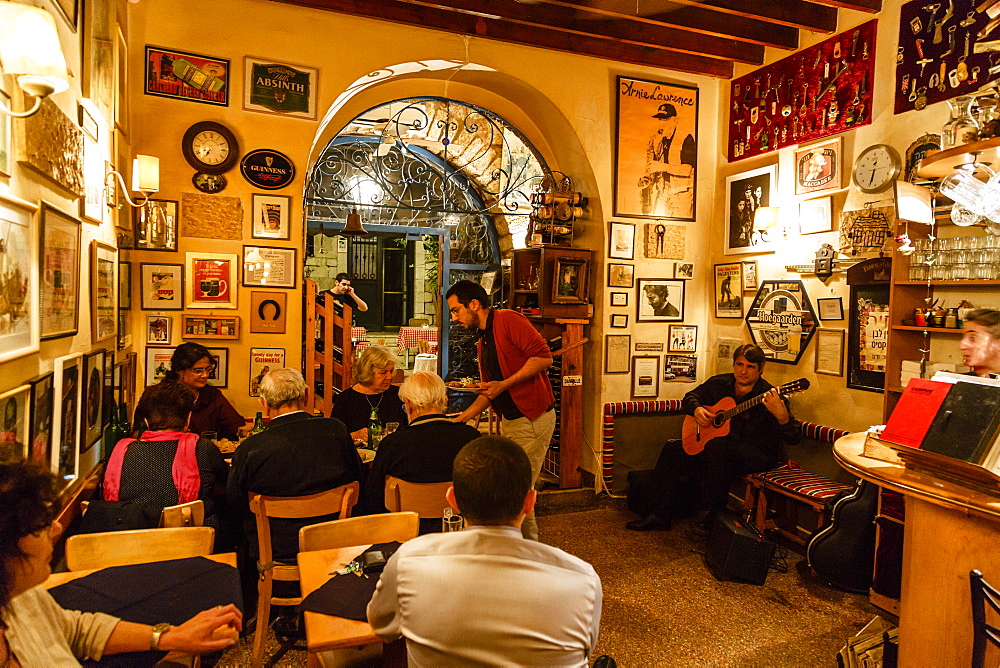 Barood Bar and Restaurant on Jaffa Street, Jerusalem, Israel, Middle East