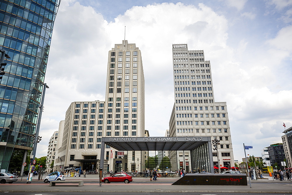 Buildings on Potsdamer Platz, Mitte, Berlin, Germany, Europe