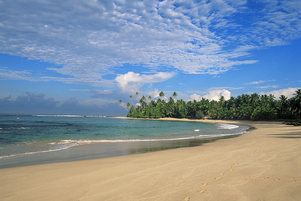 Beach near Galle, Sri Lanka, Indian Ocean, Asia