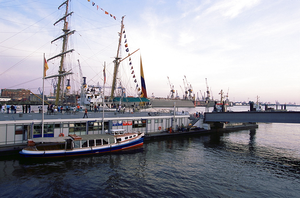 Port of Hamburg, Hamburg, Germany, Europe