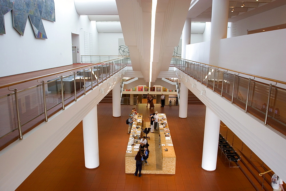 Reception area, Ludwig museum, Cologne, North Rhine Westphalia, Germany, Europe