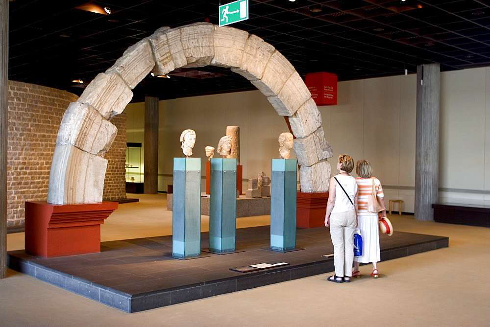 The Roman-German museum (Romisch-Germanisches Museum), Cologne, North Rhine Westphalia, Germany, Europe