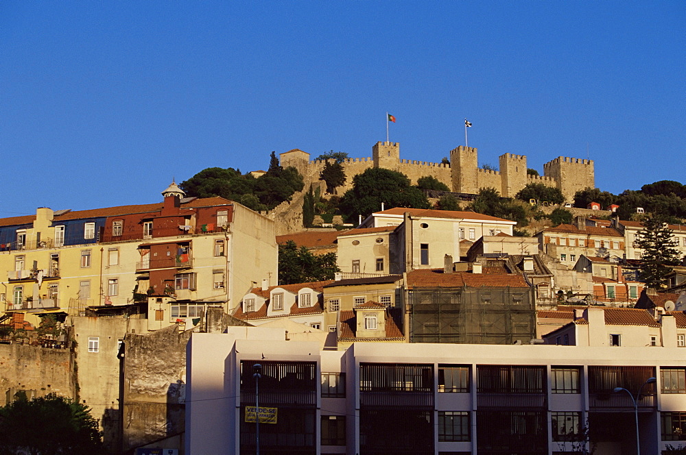 Castelo de Sao Jorge, Lisbon, Portugal, Europe