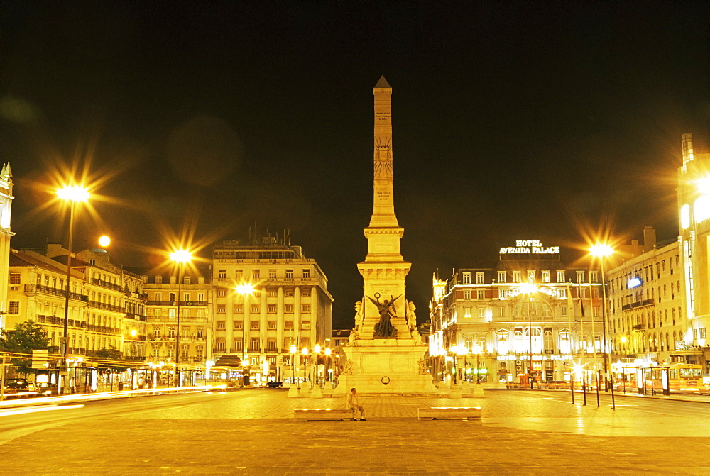 Praca dos Restauradores, Lisbon, Portugal, Europe