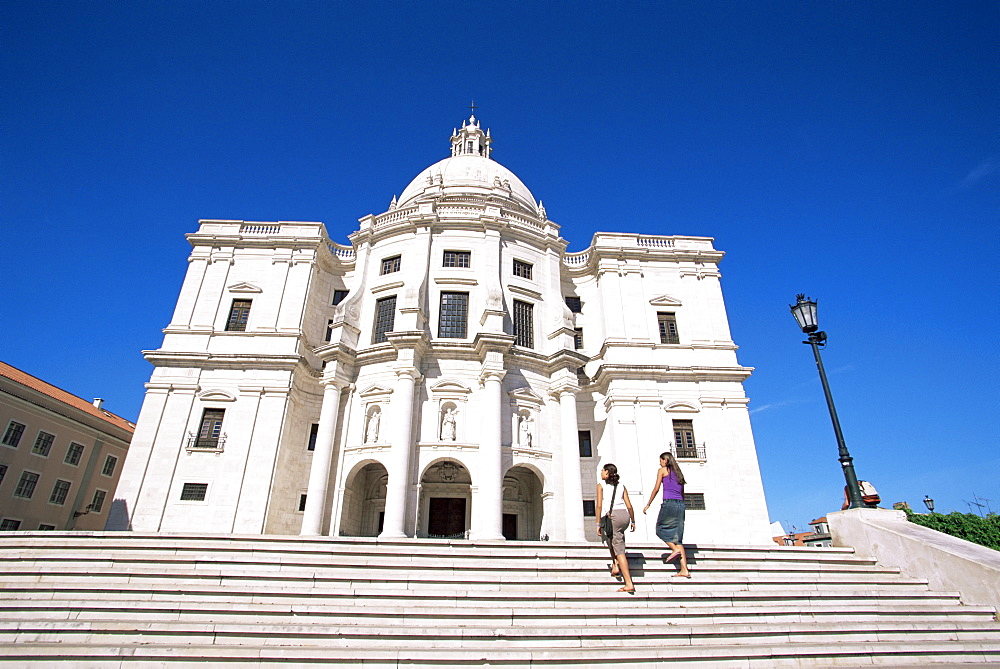 Panteao Nacional (National Pantheon) in the Igreja de Santa Engracia, Alfama, Lisbon, Portugal, Europe