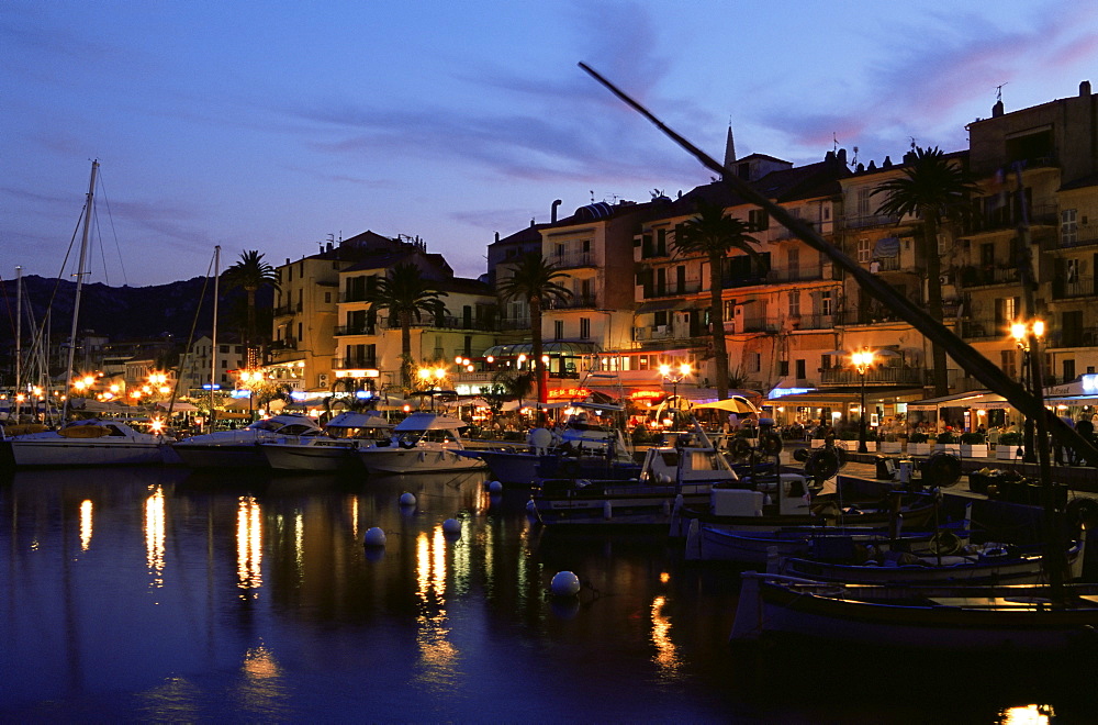 Waterfront, Calvi, Corsica, France, Mediterranean, Europe