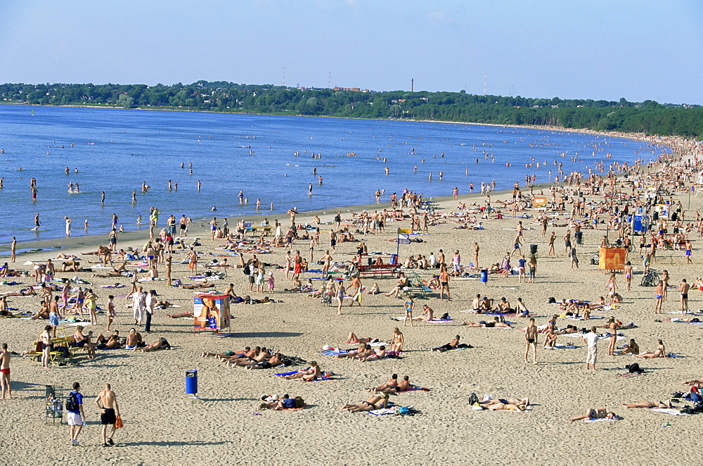 Pirita beach, Estonia, Baltic States, Europe