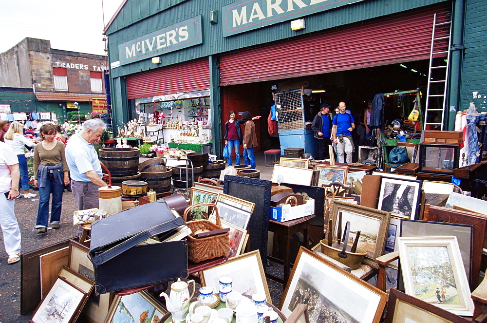 Barras Flea Market on Saturdays, Glasgow, Scotland, United Kingdom, Europe