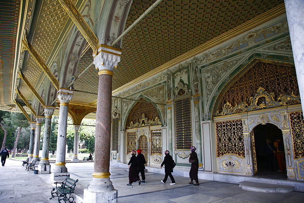 Topkapi Palace, the Imperial Council chamber, Istanbul, Turkey, Europe