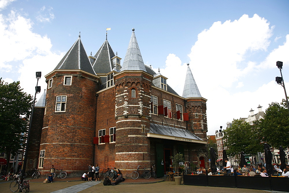 De Waag on Nieuwmarkt, Amsterdam, Holland, Europe