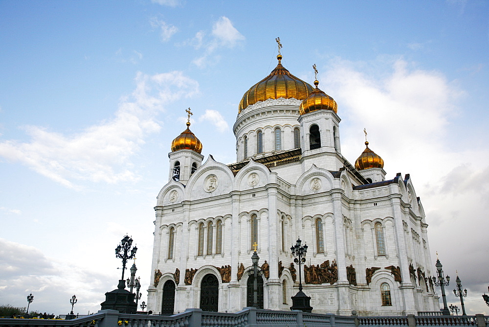 Cathedral of Christ the Saviour, Moscow, Russia, Europe