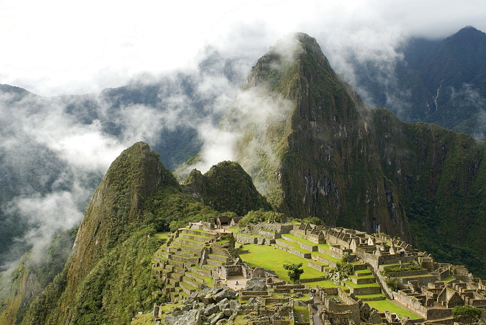 Machu Picchu, UNESCO World Heritage Site, Peru, South America