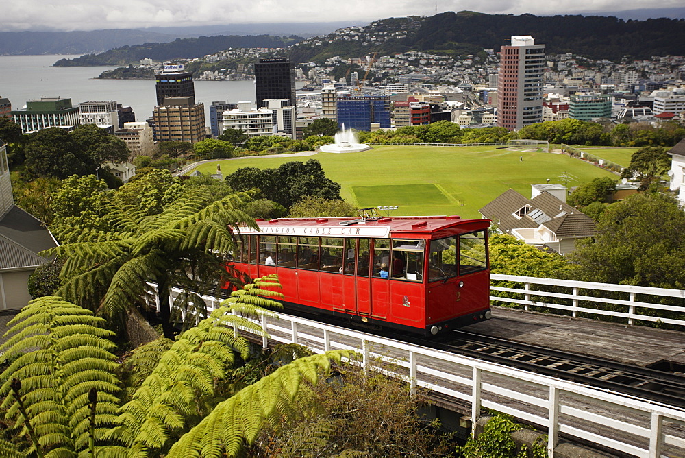 Wellington Cable Car, Wellington, North Island, New Zealand, Pacific