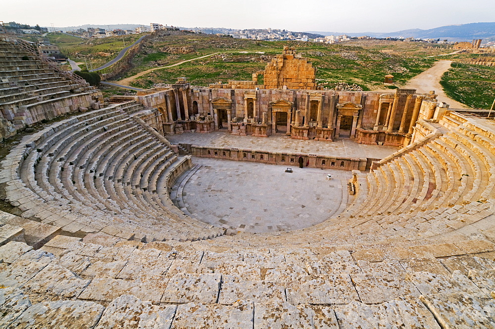 The South Theatre, Jerash, a Roman City of the Decapolis, Jordan, Middle East