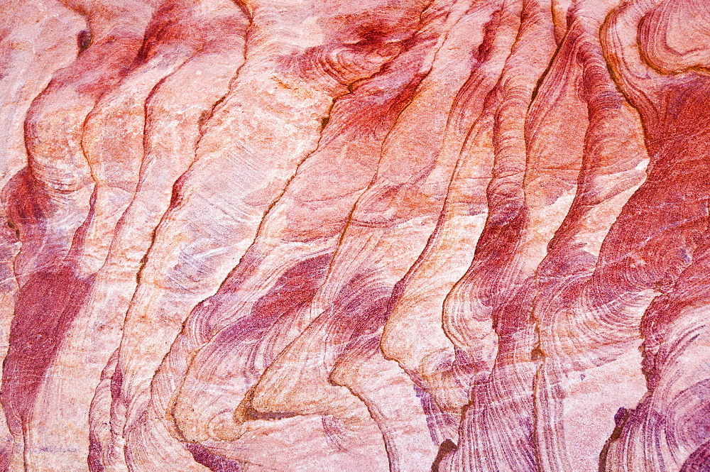 Detail, The Coloured Canyon, near Nuweiba, Sinai, Egypt, North Africa, Africa