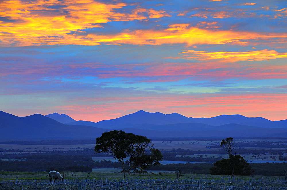 Sunrise, Stirling Range, Stirling Range National Park, Western Australia, Australia, Pacific