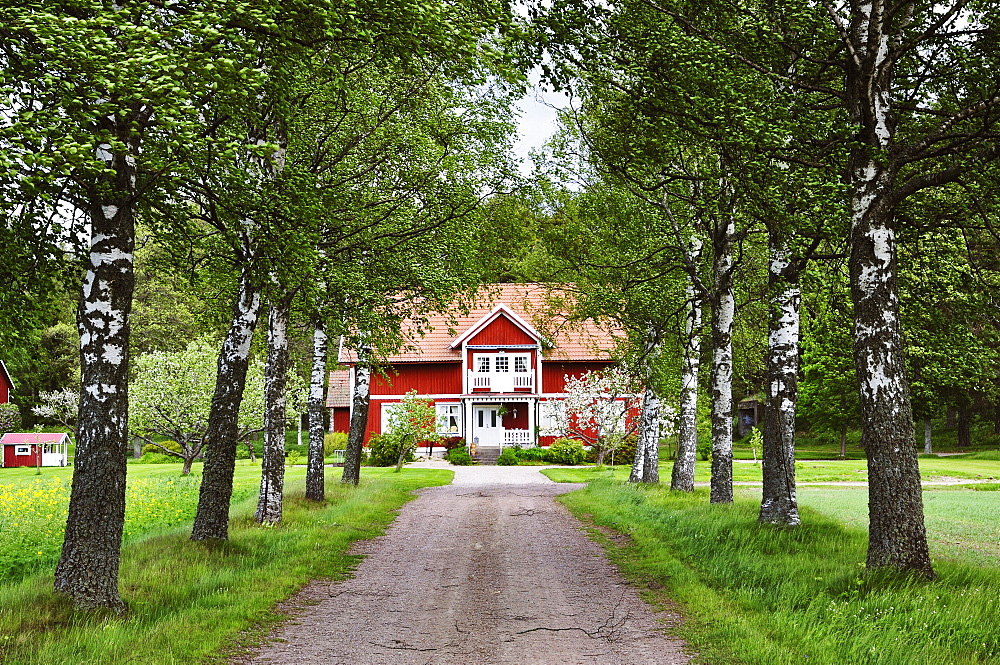 Farmhouse, Varmland, Sweden, Scandinavia, Europe