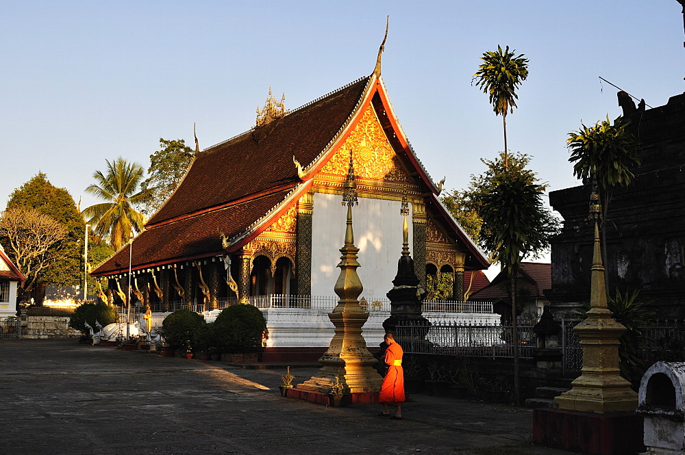 Wat That Luang Rasamahavihane, UNESCO World Heritage Site, Luang Prabang, Laos, Indochina, Southeast Asia, Asia