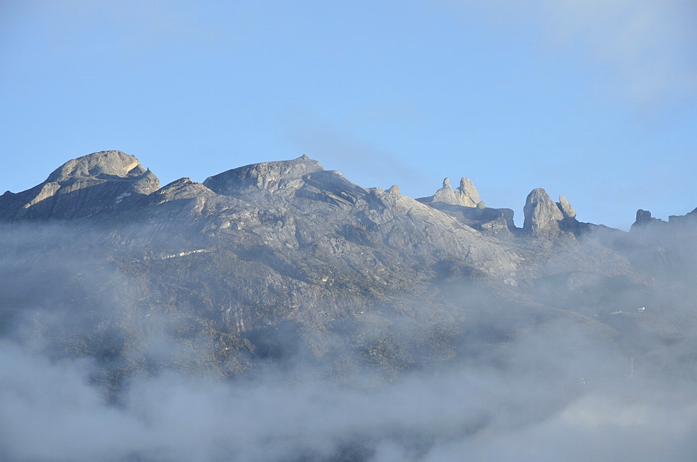 Mount Kinabalu, Kinabalu National Park, UNESCO World Heritage Site, Sabah, Borneo, Malaysia, Southeast Asia, Asia