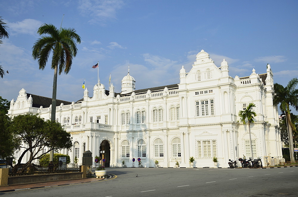 City Hall, George Town, UNESCO World Heritage Site, Penang, Malaysia, Southeast Asia, Asia