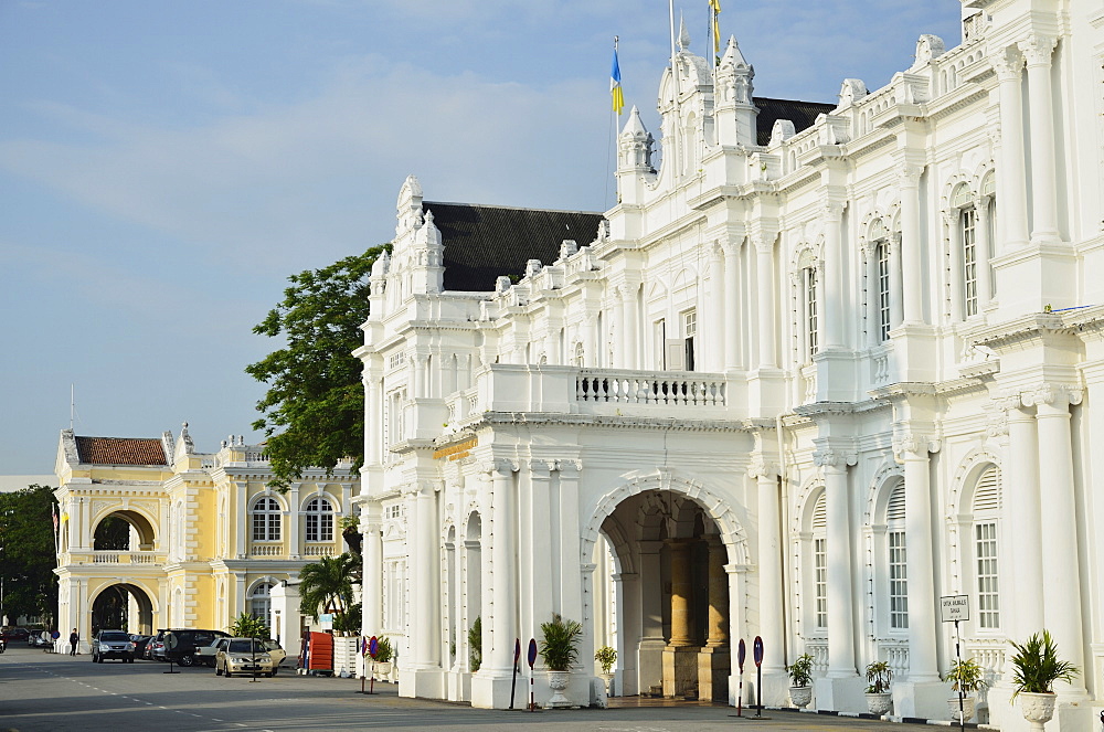 City Hall, George Town, UNESCO World Heritage Site, Penang, Malaysia, Southeast Asia, Asia