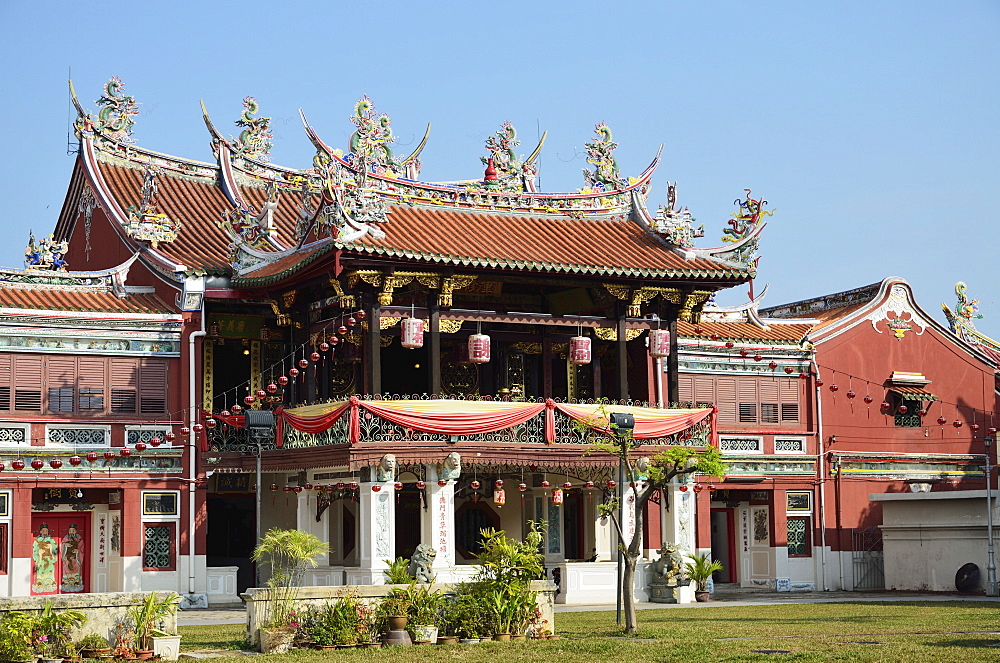 Cheah Kongsi Temple, George Town, UNESCO World Heritage Site, Penang, Malaysia, Southeast Asia, Asia