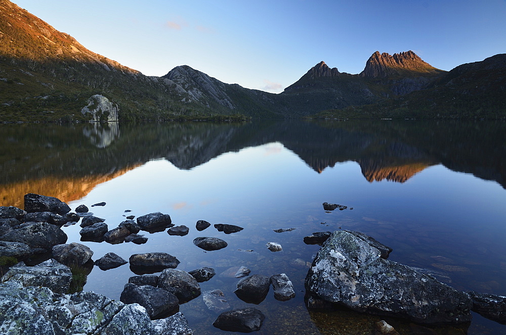 Cradle Mountain and Dove Lake, Cradle Mountain-Lake St. Clair National Park, UNESCO World Heritage Site, Tasmania, Australia, Pacific