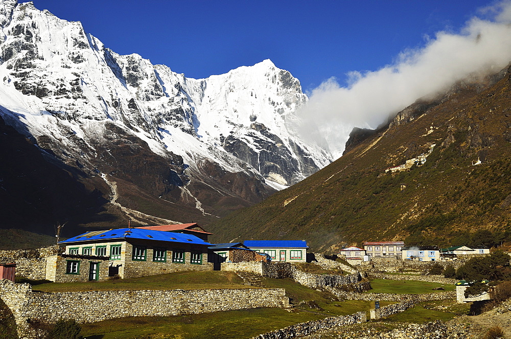 Thame village, Sagarmatha National Park, UNESCO World Heritage Site, Solukhumbu District, Sagarmatha, Eastern Region (Purwanchal), Nepal, Himalayas, Asia