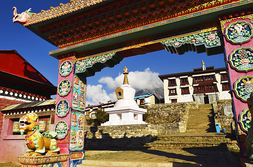 Dingboche Monastery, Sagarmatha National Park, UNESCO World Heritage Site, Solukhumbu District, Sagarmatha, Eastern Region (Purwanchal), Nepal, Asia