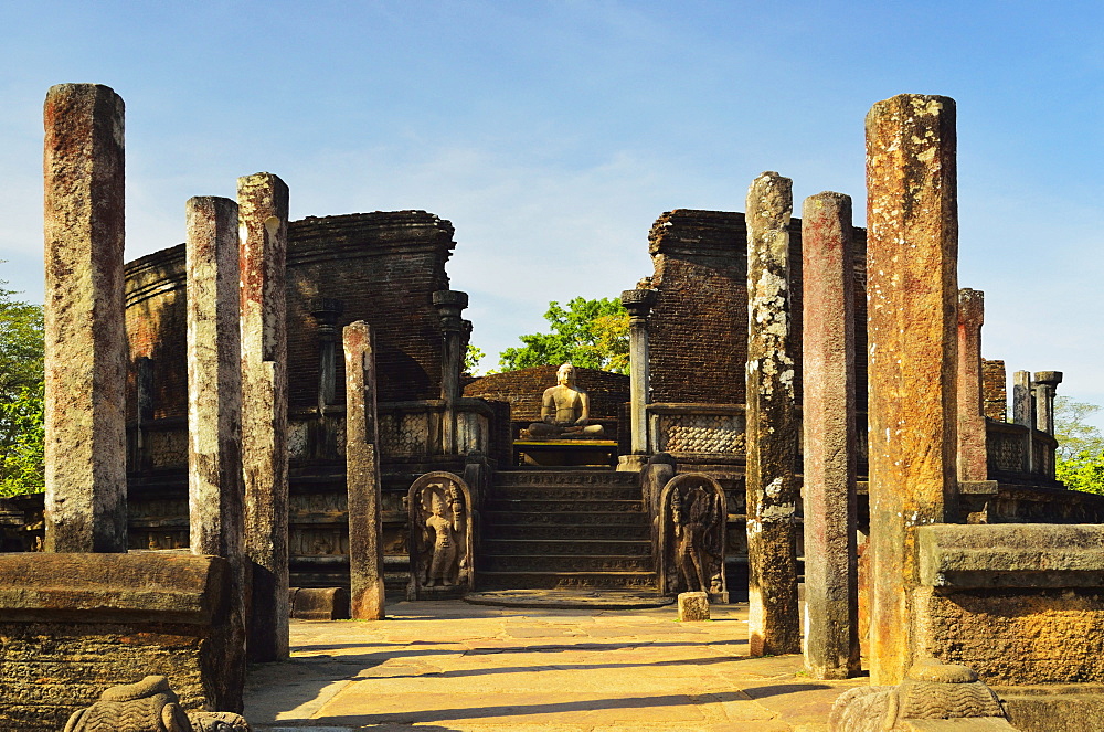 Ancient city of Polonnaruwa, UNESCO World Heritage Site, Polonnaruwa, Sri Lanka, Asia