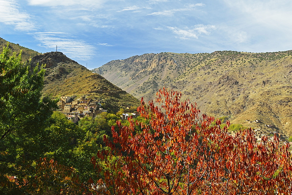 Imlil village, Toubkal mountains, High Atlas, Morocco, North Africa, Africa