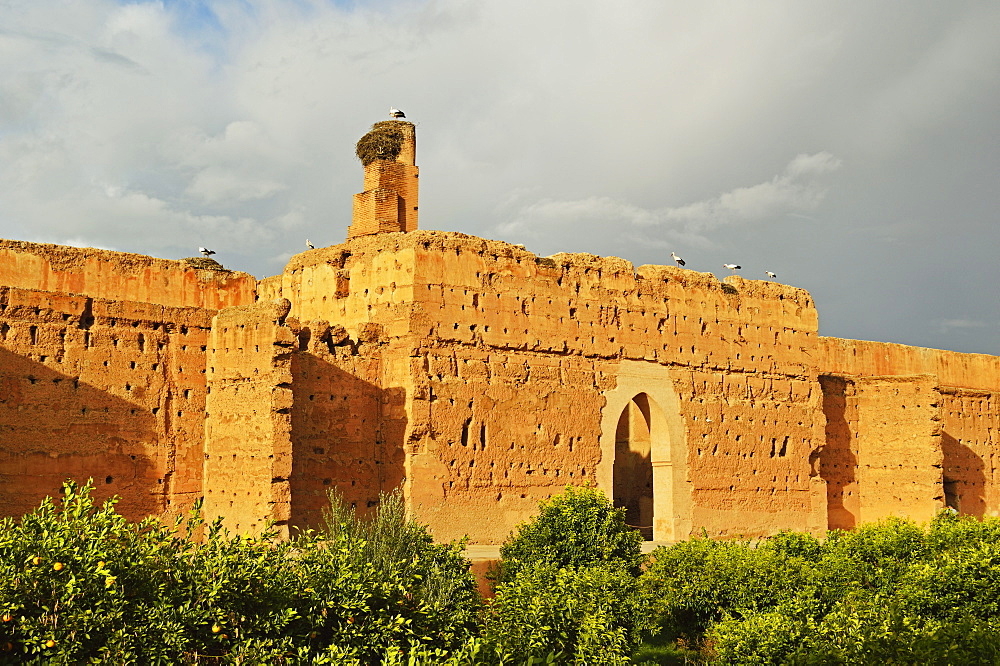 Palais Badi (El Badi Palace), Medina, Marrakesh, Morocco, North Africa, Africa