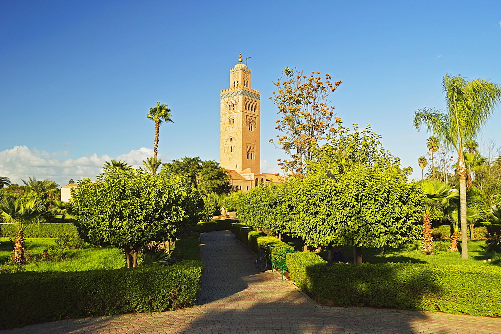 Koutoubia Mosque, Marrakesh, Morocco, North Africa, Africa