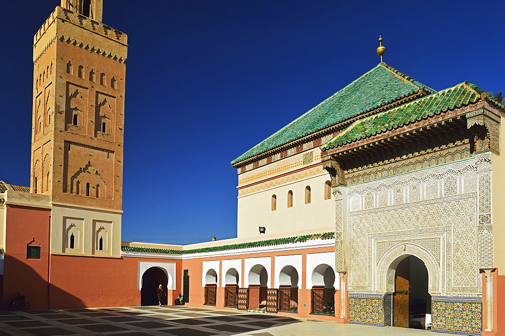 Zaouia Sidi Bel Abbes, Medina, Marrakesh, Morocco, North Africa, Africa