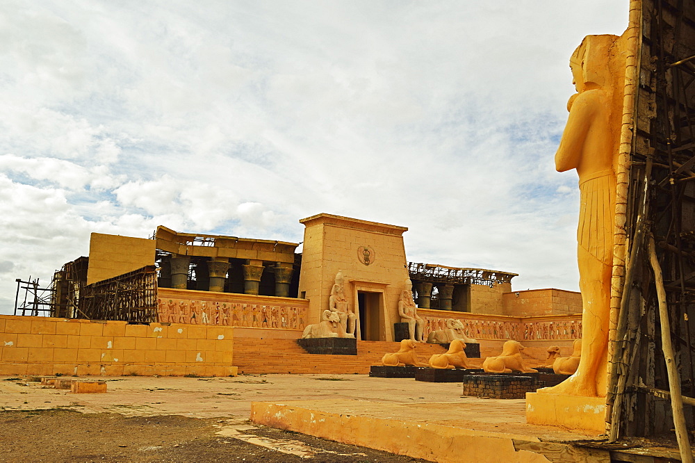 Movie set, Atlas Studios, Ouarzazate, Morocco, North Africa, Africa