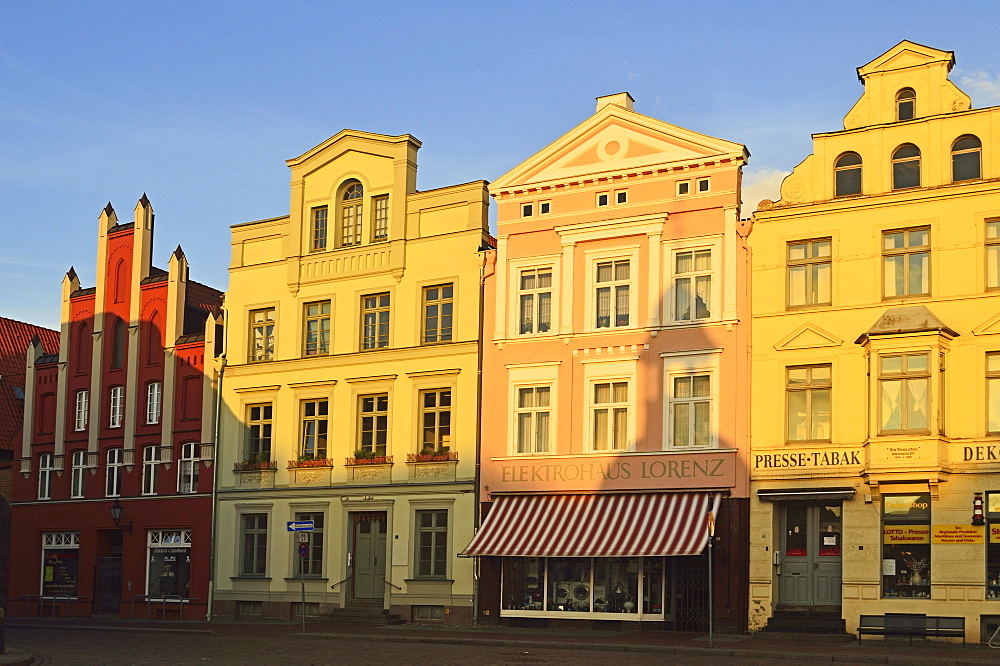 Marktplatz (market place), Wismar, UNESCO World Heritage Site, Mecklenburg-Vorpommern, Germany, Baltic Sea, Europe 