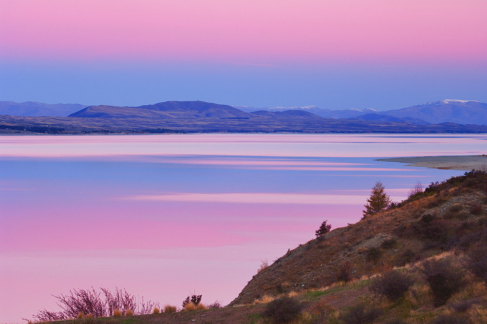 Lake Pukaki, Canterbury, South Island, New Zealand, Pacific