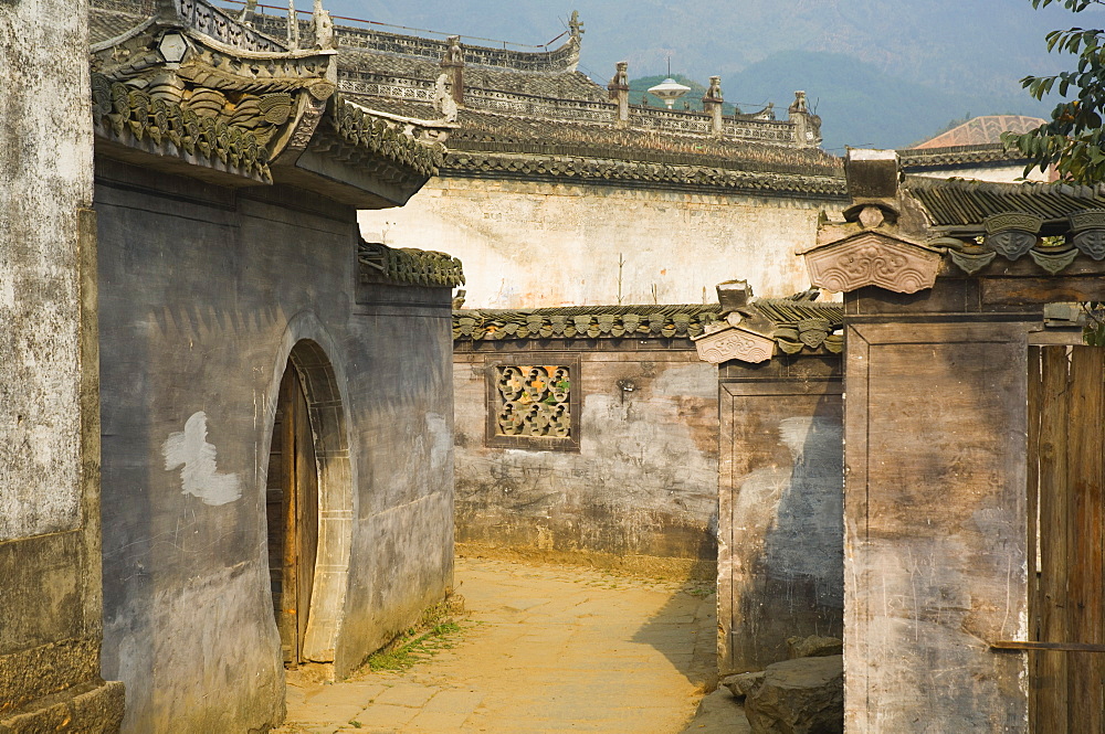 Houses, Cheng Kan Village, Anhui Province, China, Asia