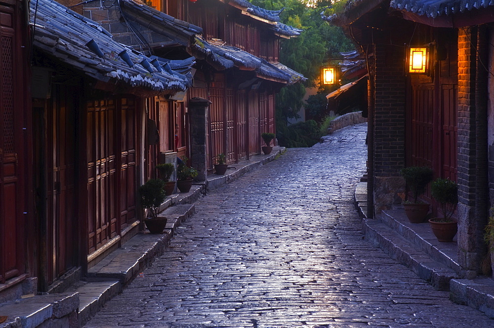 Lijiang Old Town, UNESCO World Heritage Site, Lijiang, Yunnan Province, China, Asia