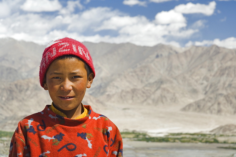 Young Buddhist monk, Ladakh, Indian Himalaya, India, Asia