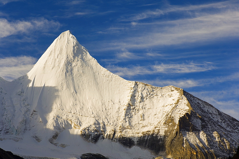 Yangmaiyong mountain, Yading Nature Reserve, Sichuan Province, China, Asia