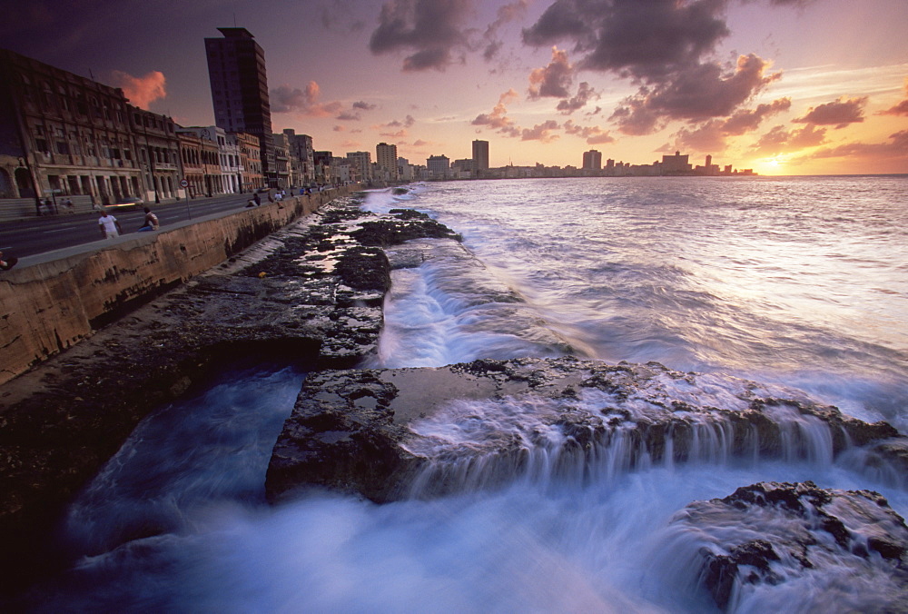 The Malecon, Havana, Cuba, West Indies, Central America