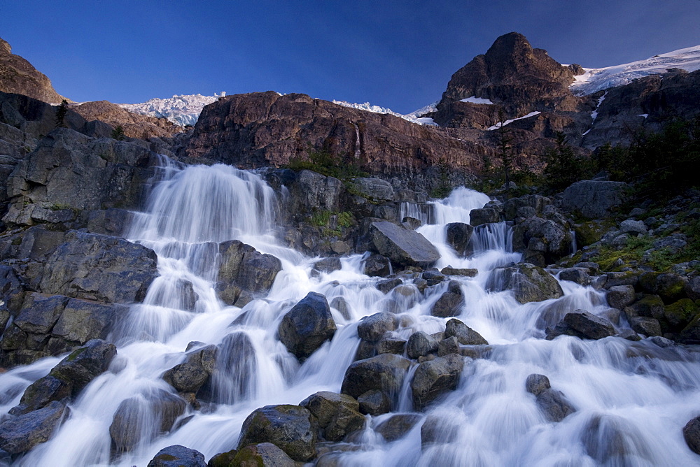 Landscape, Slalok Mountain, Joffre Lakes Provincial Park, British Columbia, Canada, North America