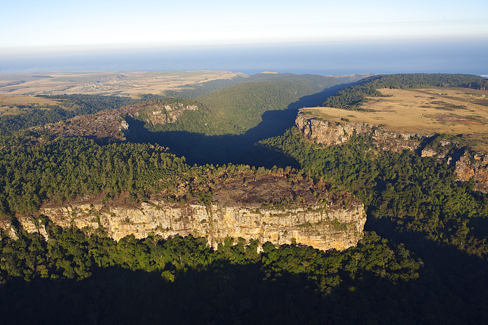 Landscape of Wild Coast, Mbotyi, Eastern Cap, South Africa