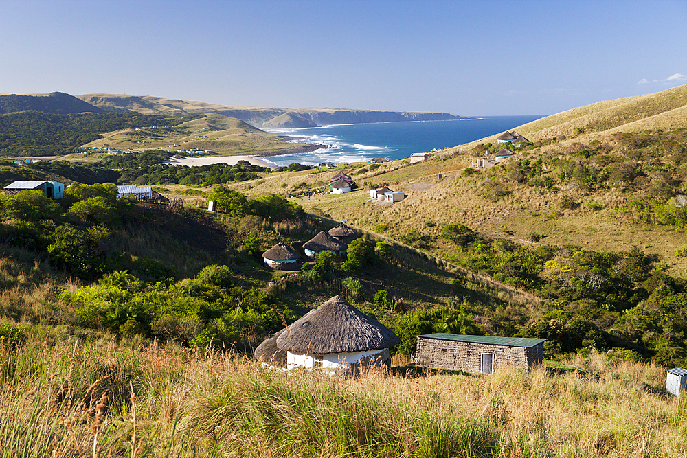 Xhosa Village at Wild Coast, Mbotyi, Eastern Cap, South Africa